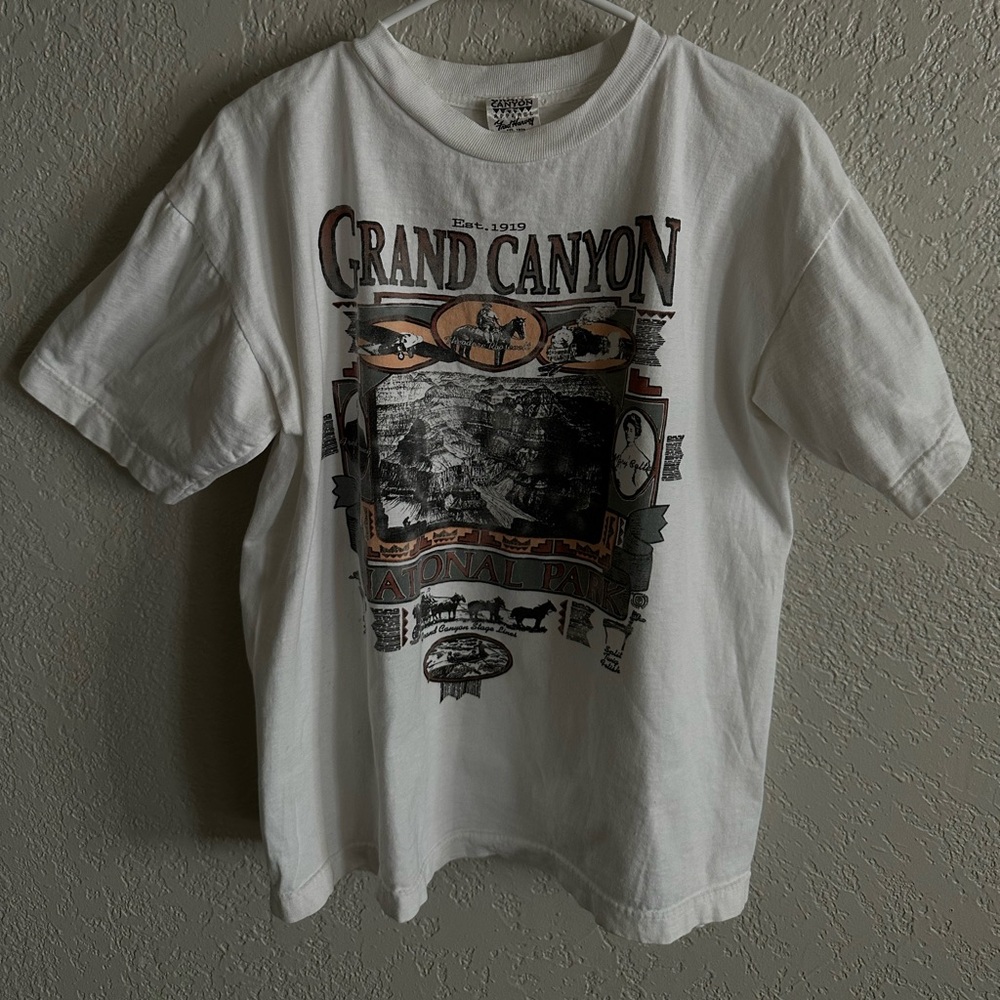 Vintage Teddy Rosevelt Grand Canyon Tee